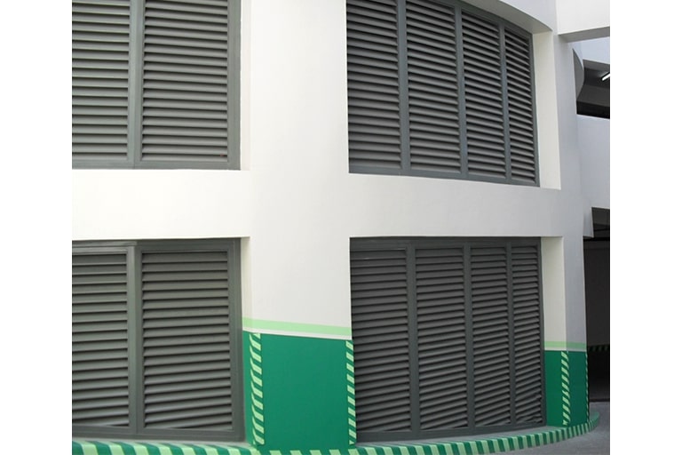 Unidoor Steel Louver Windows