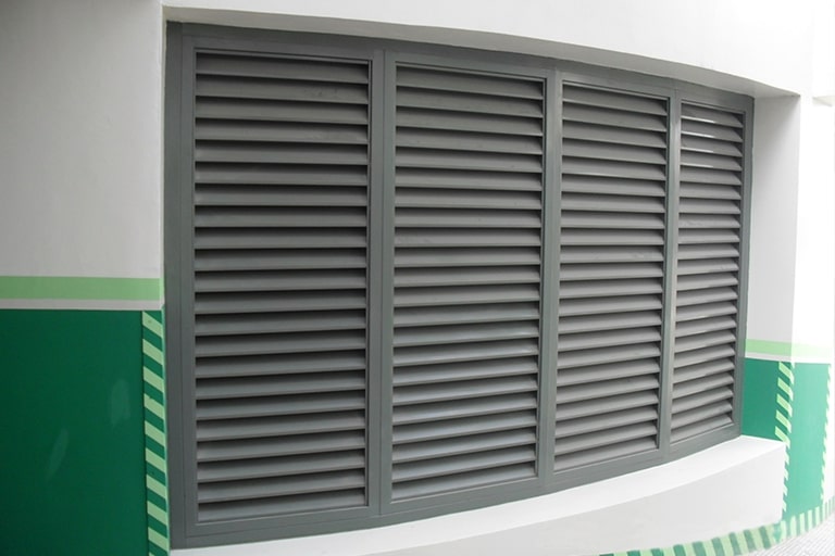 Unidoor Steel Louver Windows