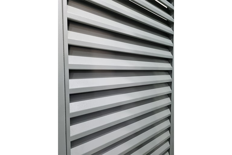 Steel Louver Window 